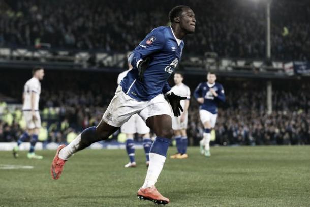 Romelu Lukaku celebrates firing the Blues to Wembley. | Photo: Bleacher Report 