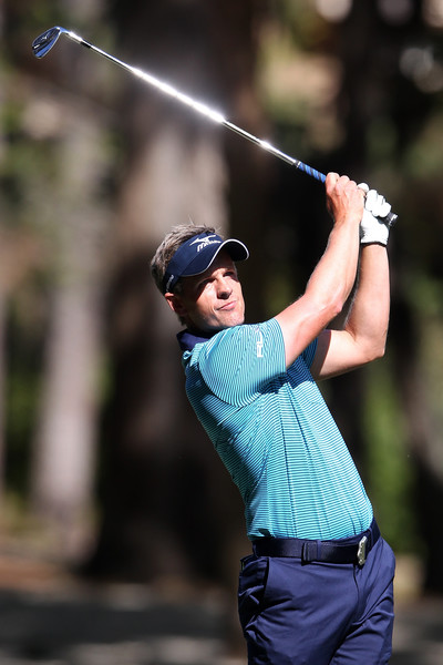 Luke Donald in RBC Heritage action. Photo: Tyler Lecka/Getty Images