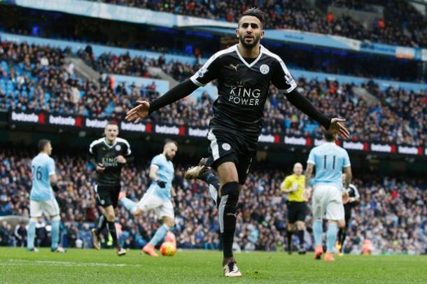 Mahrez has been key in Leicester City's unlikely title challenge | Photo: Getty