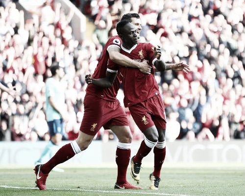 El Liverpool no paraba de recuperar balones. Foto: Liverpool