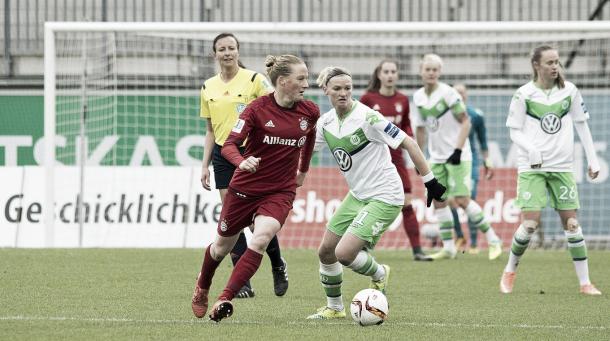 There was nothing to split Bayern and Wolfsburg on Saturday. | Image source: DFB