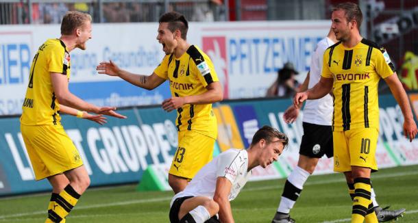 Götze is back in black and yellow. | Image credit: BVB.de