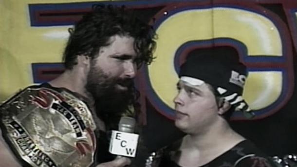 Nese said he will be representing the likes of Mick Foley and his trainer Mikey Whipwreck (image: wrestling20yrs.com)