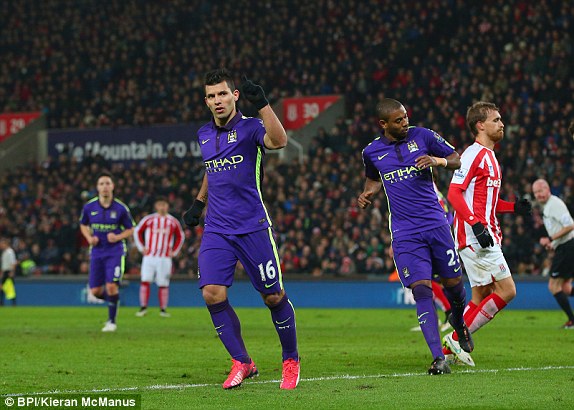 Sergio Aguero and his team-mates will want a repeat performance from last season's meeting.