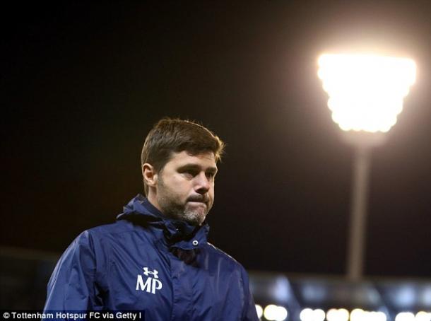 Pochettino watches his side bravely battle on. | Image credit: Getty Images