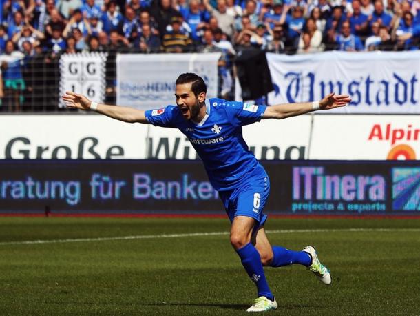 Mario Vrancic celebrates his goal. | Image source: Getty Images