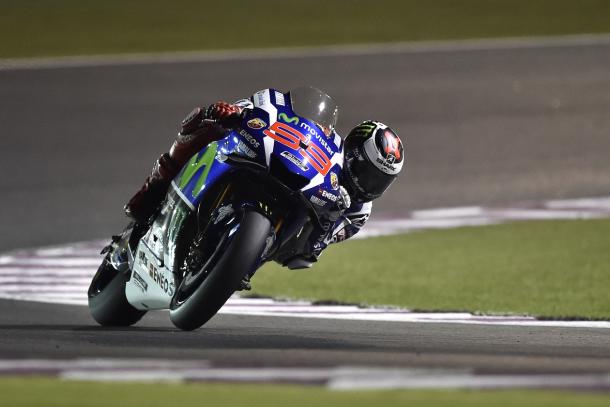 Jorge Lorenzo durante el GP de Qatar | Foto: Yamaha MotoGP