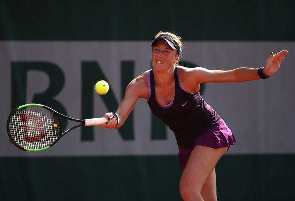 Madison Brengle finally gets on the scoreboard in the 11th game, at the eleventh hour | Photo: Julian Finney/Getty Images Europe