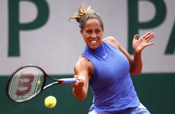 Madison Keys in action | Photo: Julian Finney/Getty Images Europe