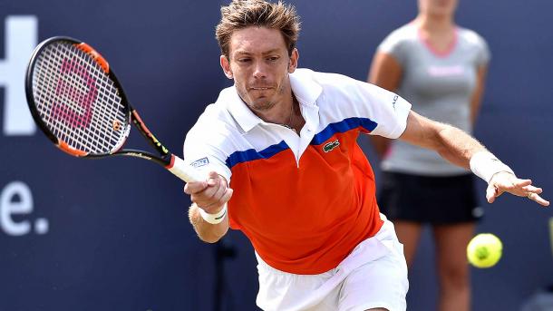 Mahut hits a forehand during his Ricoh Open title run. Photo: ATP World Tour