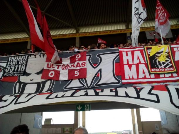 Tensions had risen between Mainz and the clubs ultras, but have no cooled again. | Image credit: Anjy Roemelt