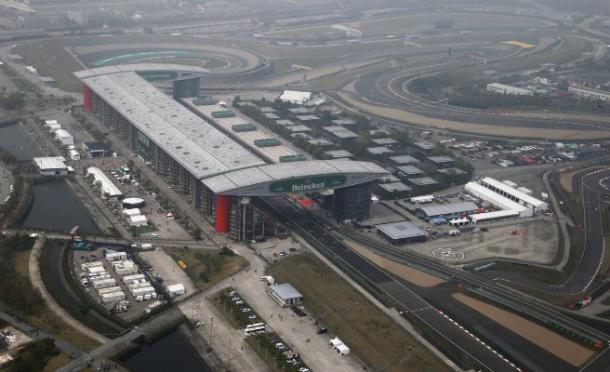 Imagen del circuito de Kuala Lumpur desde el aire. Fuente: F1