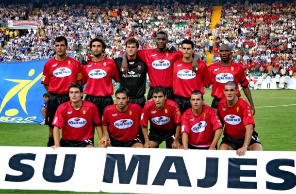 RCD Mallorca en la final de Copa 2003 | Foto: Diario de Mallorca