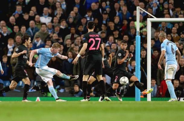De Bruyne dio el pase a las semifinales al Manchester City. Foto: Mirror