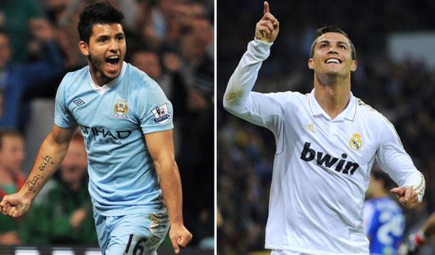 Agüero (izquierda), Cristiano Ronaldo (derecha) | Fotomontaje Líbero