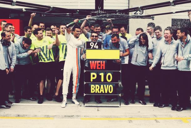 Pascal Wehrlein consiguió en Austria el único punto de Manor en 2016 | Fuente: Manor Racing