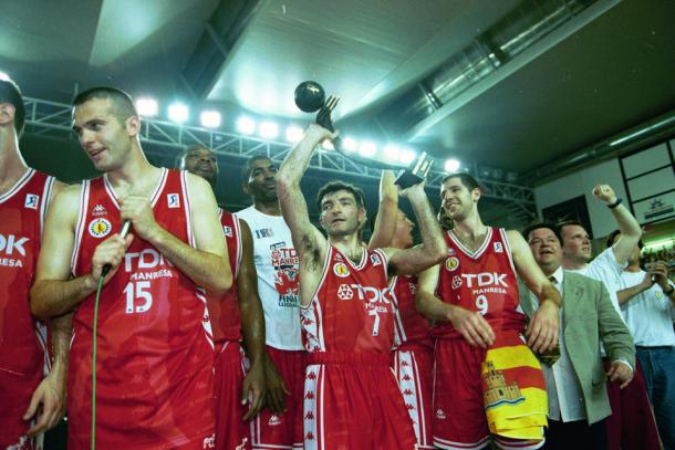 Manresa es uno de los pocos campeones ACB (1998). | Foto: ACB