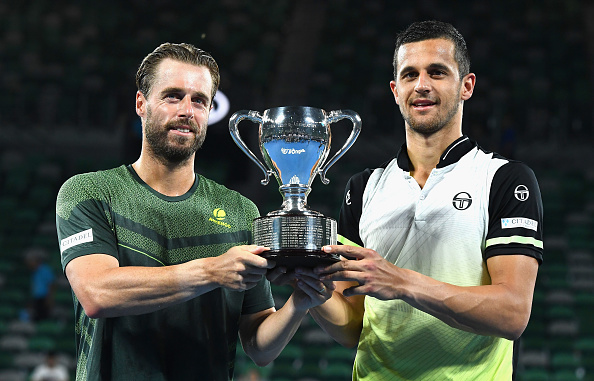 Oliver Marach and Mate Pavic win their biggest title to date at the Australian Open (Photo: Quinn Rooney/Getty Images)