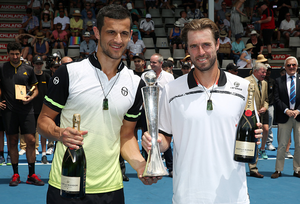 Oliver Marach and Mate Pavic make it a double in Auckland (Photo: Michael Bradley/Getty Images)