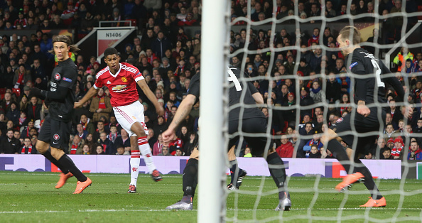 Marcus Rashford made his debut on Thursday | Photo: John Peters/Manchester United