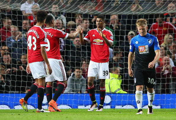 Rashford and Martial were rare shining lights | Photo: Alex Livesey/Getty Images