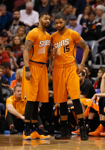 Morris became fed up with Phoenix when brother Marcus was traded to Detroit in July (Christian Petersen/Getty Images).