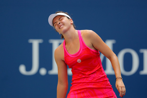 Margarita Gasparyan would rue her missed opportunities in the match | Photo: Elsa/Getty Images North America