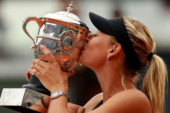 Sharapova completed the Career Grand Slam at Paris in 2012 | Photo: Clive Brunskill/Getty Images Europe