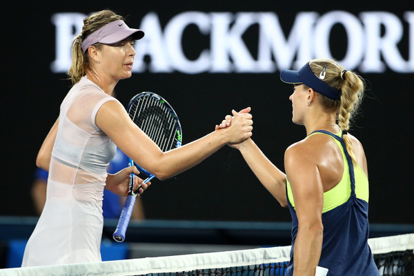 Sharapova struggled against Kerber in her first big match of the year | Photo: Clive Brunskill/Getty Images AsiaPac