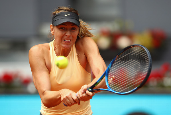 Maria Sharapova was on a roll of 19 straight points before converting on her third match point | Photo: Clive Brunskill/Getty Images Europe