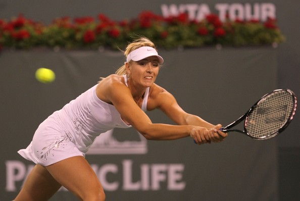Maria Sharapova at the Pacific Life Open in 2008 | Photo: Harry How/Getty Images North America