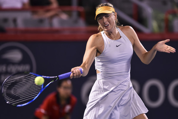 Maria Sharapova came out of the blocks firing on both days, grabbing the early leads | Photo: Minas Panagiotakis/Getty Images North America