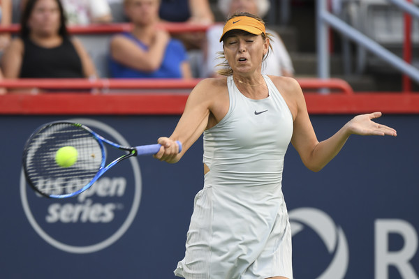 Maria Sharapova in action at the recent Rogers Cup | Photo: Minas Panagiotakis/Getty Images North America