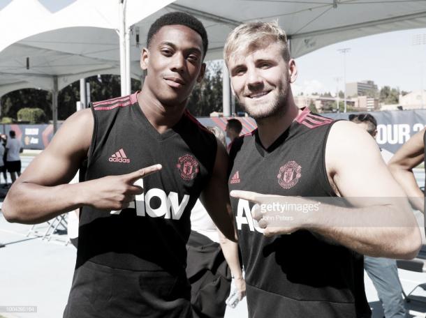 Martial and Shaw are two of the remaining van Gaal signings (Photo: John Peters / Getty Images)