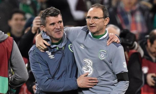 El tándem Roy Keane-Martin O'Neill ha llevado a la República de Irlanda hasta la fase final de la Eurocopa de Francia (Foto: pinterest.com)