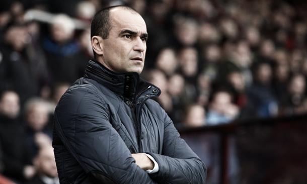 Roberto Martinez and Everton need something to show for their obvious potential. | Image: Adam Davy / PA