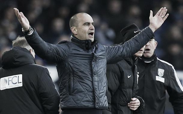 Roberto Martinez was left frustrated by another home defeat. | Image: REX