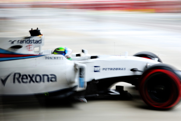 Felipe Massa larga em uma promissora quarta posição com sua Williams (Foto: Mark Thompson/Getty Images)
