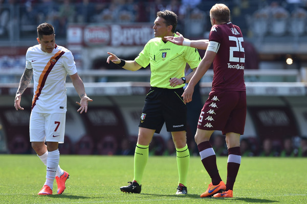 Irrati durante un Torino-Roma la pasada temporada. / Foto: zimbio.com