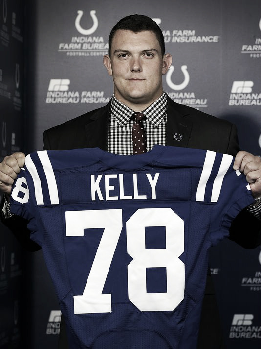 First-round draft pick, Ryan Kelly, will be snapping the ball to Andrew Luck this season. | Matt Kryger - Indy Star