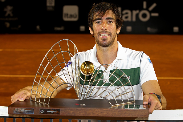 Cuevas won the title at the Rio Open (Getty/Matthew Stockman)