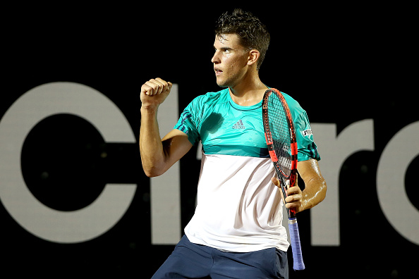 Dominic Thiem in action against David Ferrer during the Rio Open earlier this year (Getty/Matthew Stockman)
