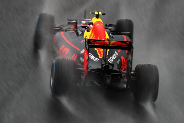 Recital de Max Verstappen bajo la lluvia en Interlagos | Fuente: Getty Images
