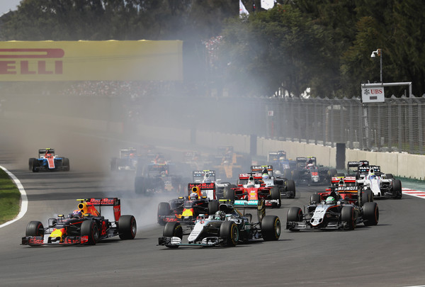 Salida del Gran Premio de México | Fuente: Getty Images