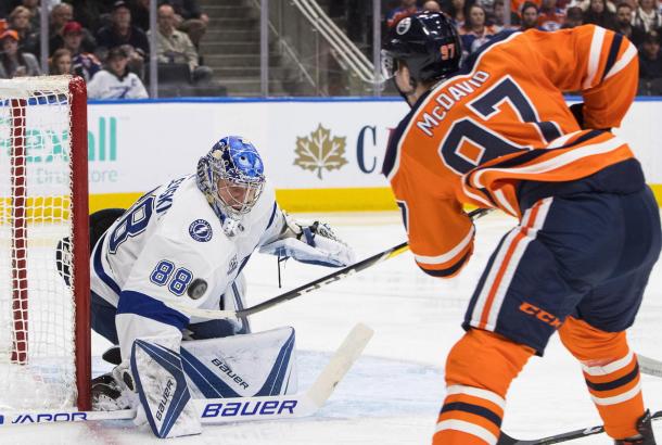 Connor McDavid did what he does best... score goals, lots of them.(Photo: Jason Franson/The Canadian Press via AP)