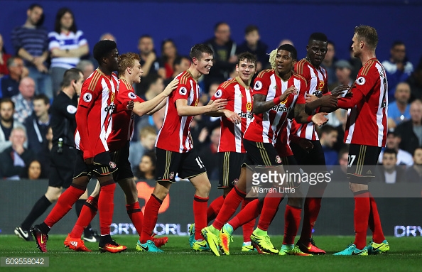 McNair was the hero as Sunderland won during the week. Photo: Getty