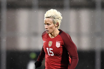 Megan Rapinoe is in contention to start against Spain | Source: Jamie Sabau/Getty Images North America