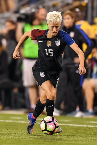 Rapinoe with the USWNT against Thailand | Source: Jamie Sabau - Getty Images