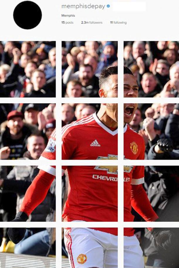 Collague created by Memphis on his Instagram account | Photo: The Sun