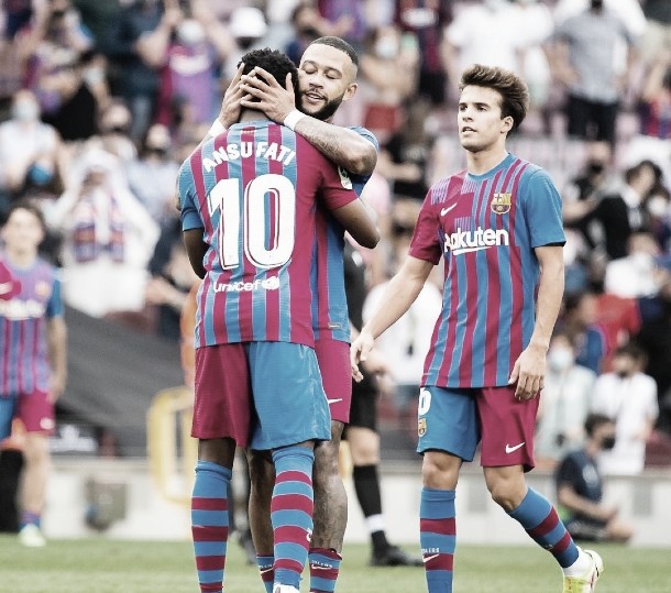 La nueva sociedad del FC Barcelona, Ansu-Memphis |Foto: Instagram Memphis Depay